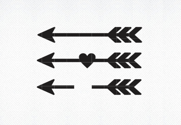 Arrow Svg, Arrow Cut File , Split Arrow,
