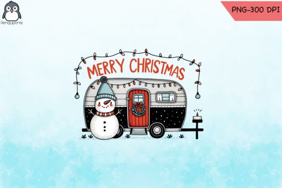 Christmas Camper Png Graphics and Crafts Review