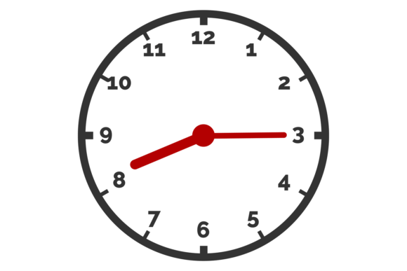 Clock Face Graphics for Crafts and Modern Publishing