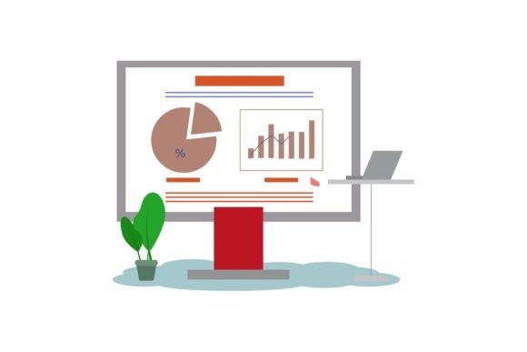 Display Screen Chart Icon: A Review for Graphics and Icons Sellers