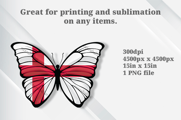 England X Butterfly PNG Review