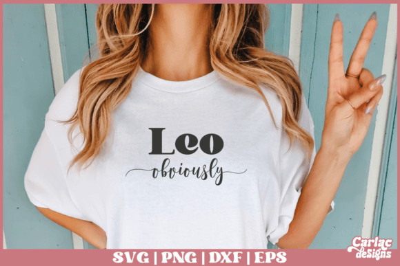 Leo Obviously SVG Zodiac SVG Review