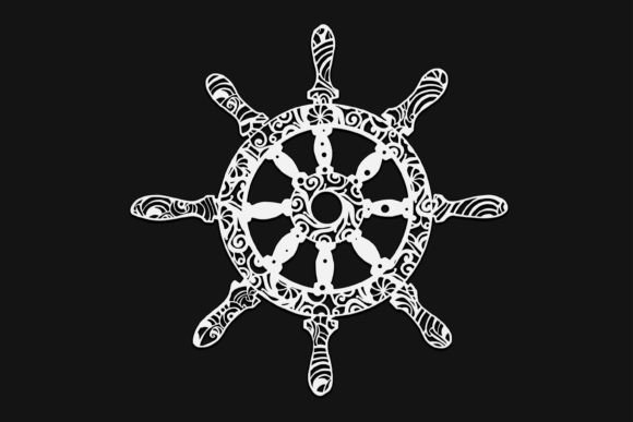 Ship Wheel Mandala Drawing 135 Review