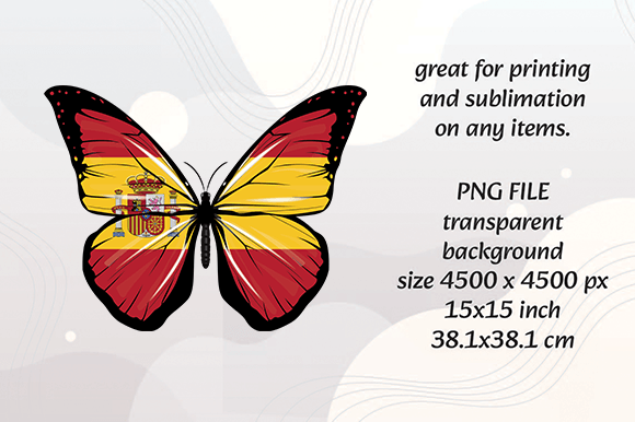 Spain Butterfly PNG File Graphics and Illustrations